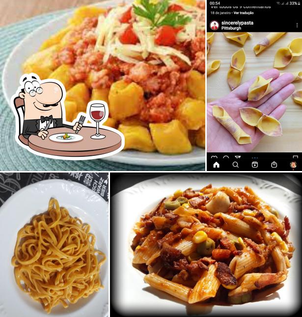 Platos en Don'Ana Massas