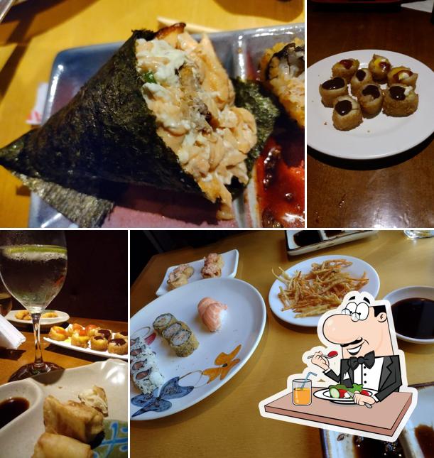 Platos en Harumi Sushi