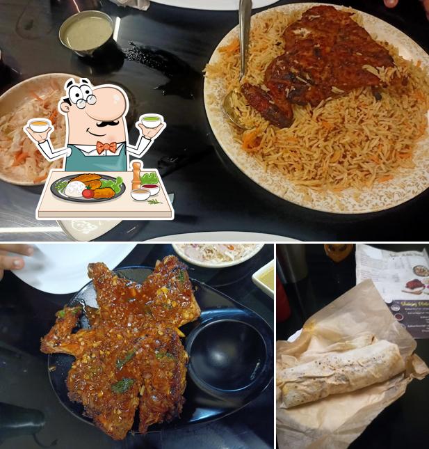 Pulled pork sandwich at HI-FIVE RESTO & EVENTS