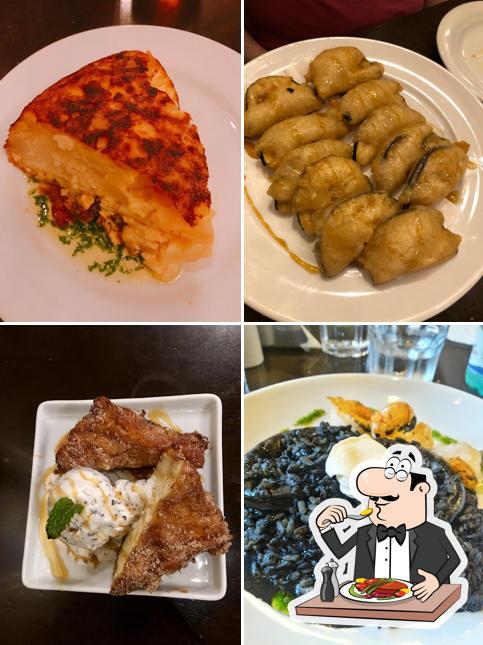 Platos en Carmen La Loca