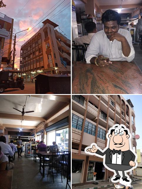 Among different things one can find interior and exterior at Country Cuisine