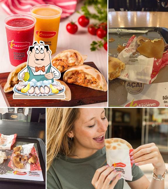 Ostras em Mini Kalzone Camboriú