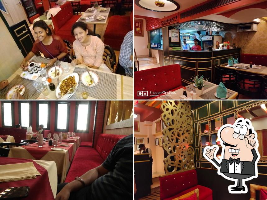 The interior of The Golden Dragon