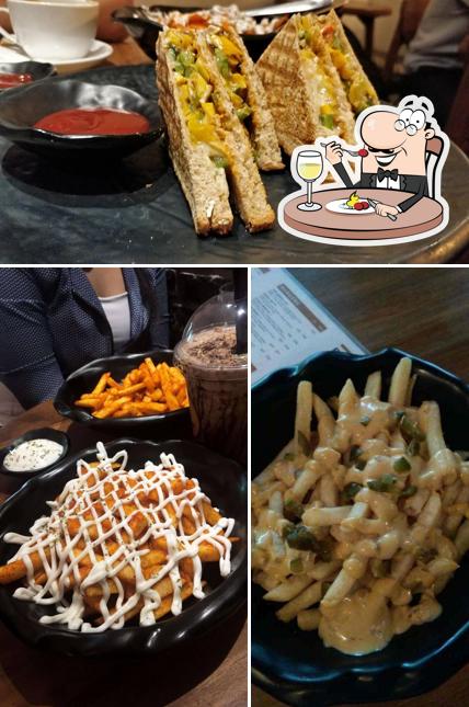 Food at The Sardar Saab Cafe Hauz Khaz