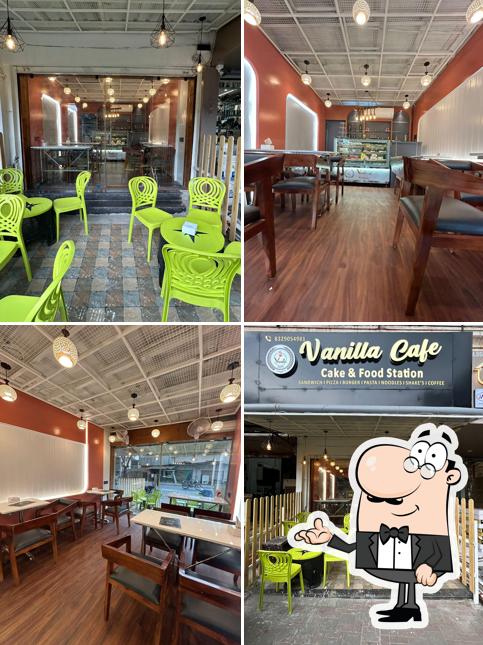 The interior of Vanilla Cafe