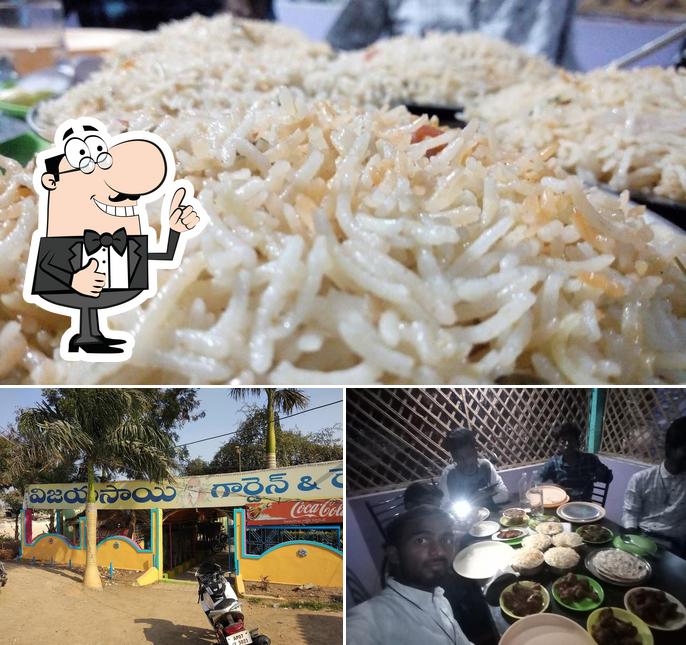 Here's a picture of Vijaya Sai Garden Restaurant