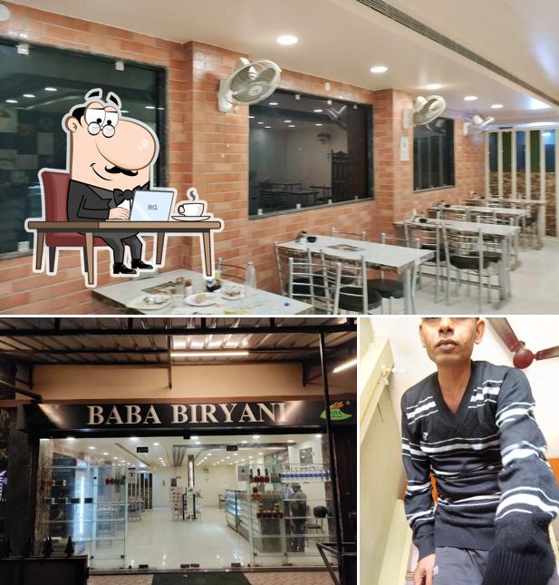 Check out how Baba Biryani looks inside