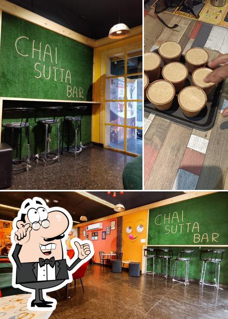 The interior of Chai Sutta Bar Phagwara