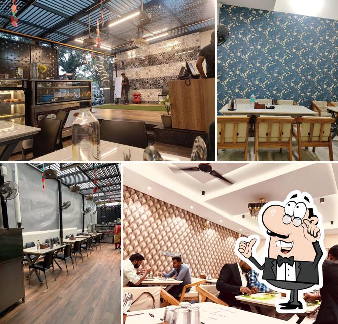 The interior of Cross Spice Multicuisine Restaurant