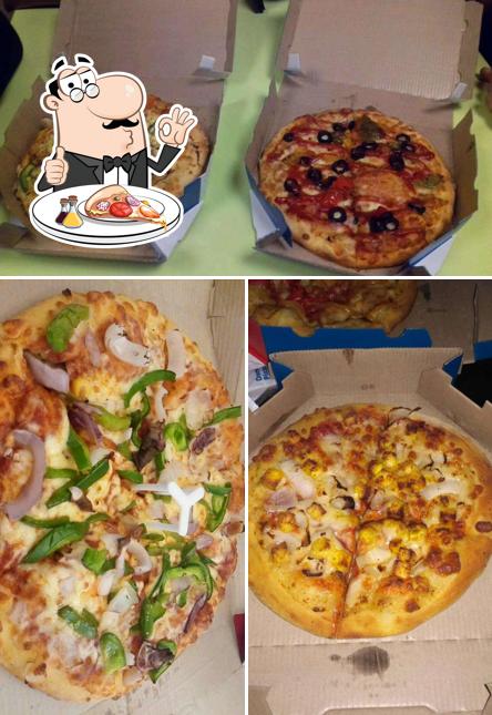 Order pizza at Domino's Pizza
