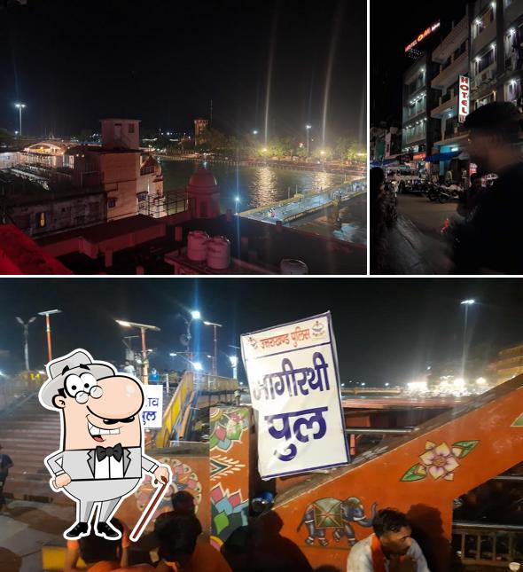 Enjoy the view at the outside area of Hotel Kush Ganga Heritage