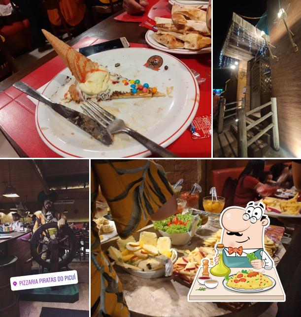 Comida em Pizzaria Piratas do Picui