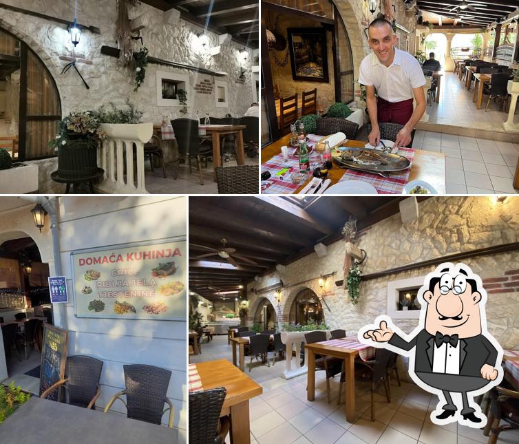 Dai un'occhiata agli interni di Bistro No5