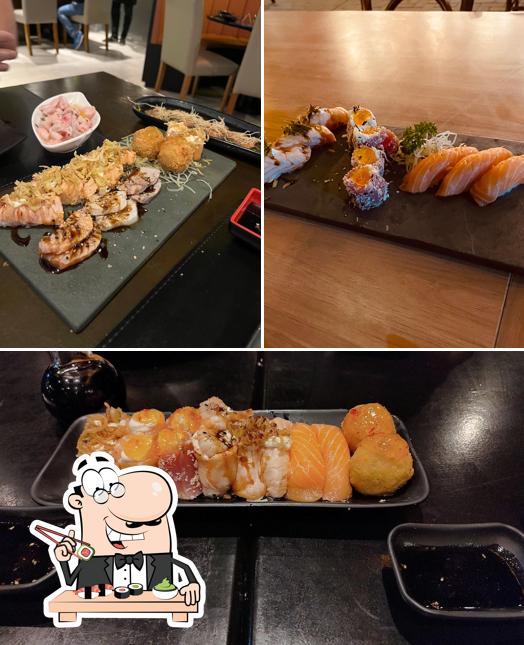 No Lagostinne Fortaleza, você pode pedir sushi