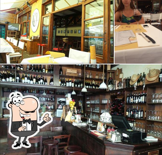 Dai un'occhiata agli interni di Da Ugo