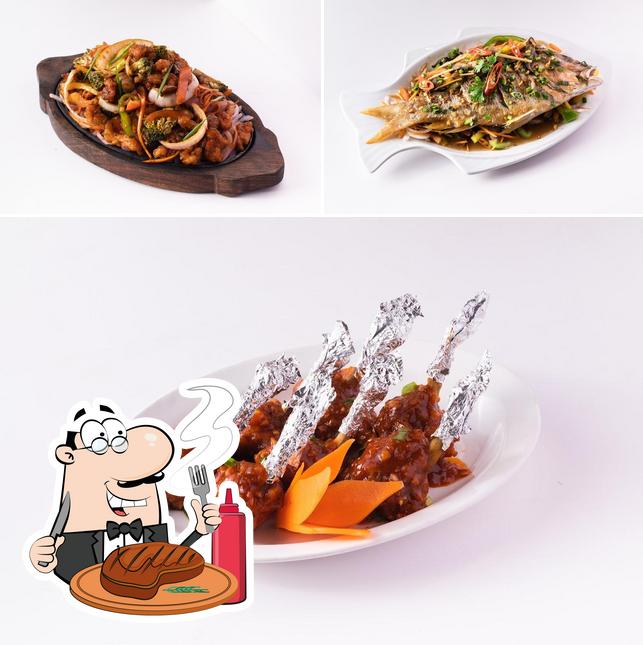 China Town provides meat dishes