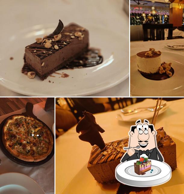 Chocolate cake at Bologna Italian Restaurant - Whitefield