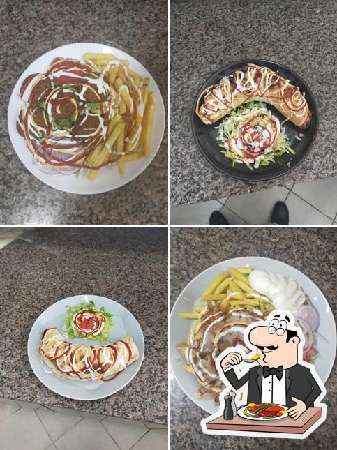 Cibo al Horas Kebab pizza