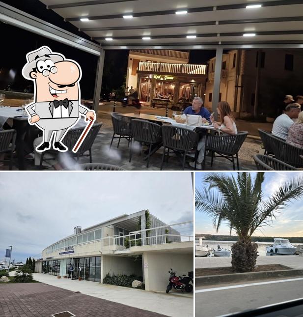 La immagine della esterno e interni di Portus Restaurant