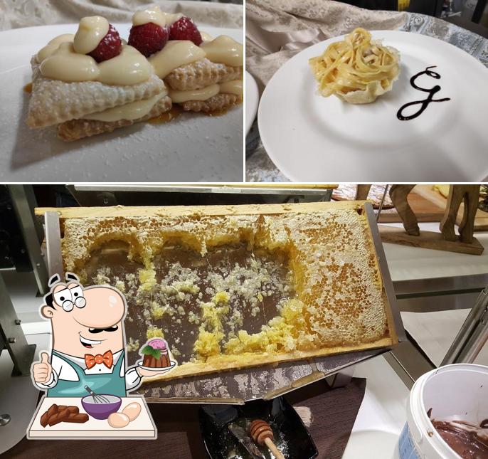 Hotel Astoria serve un'ampia varietà di dessert