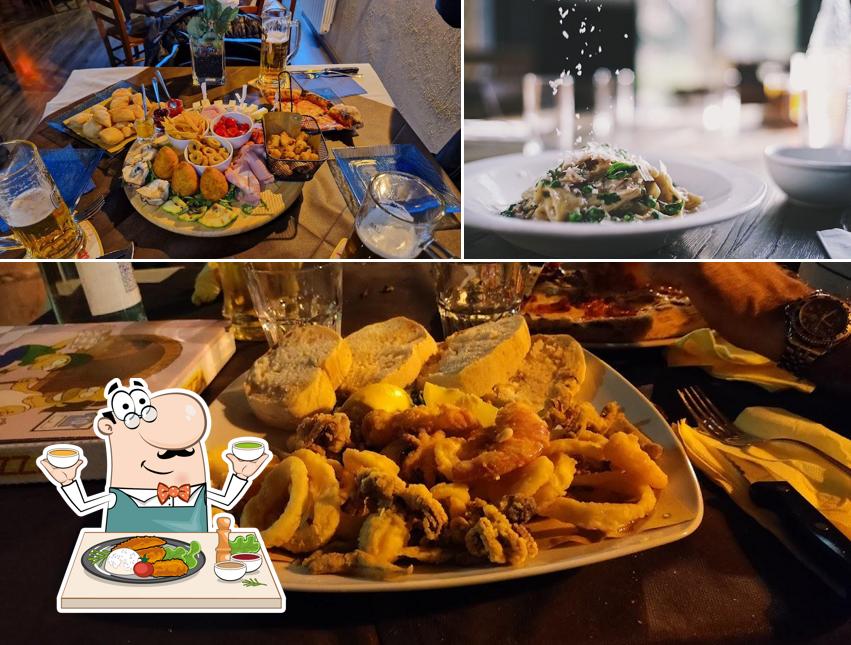 Calamari fritti al Pizzeria Antico Camin