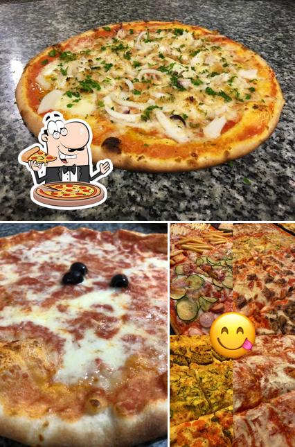 A Pizzeria Brek e dintorni, puoi prenderti una bella pizza