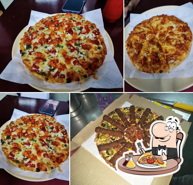 Order different variants of pizza