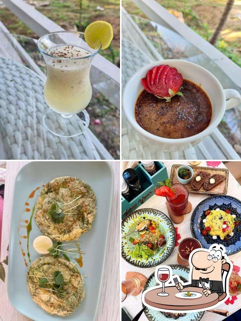 Creme brulee at Happy Soul