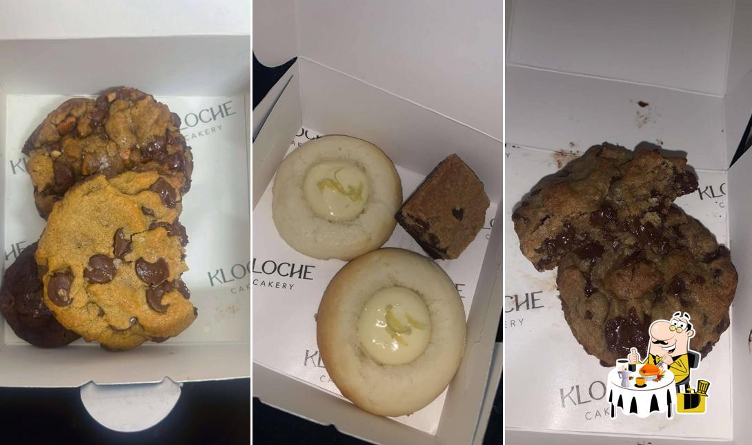 Food at Kloche Cakery