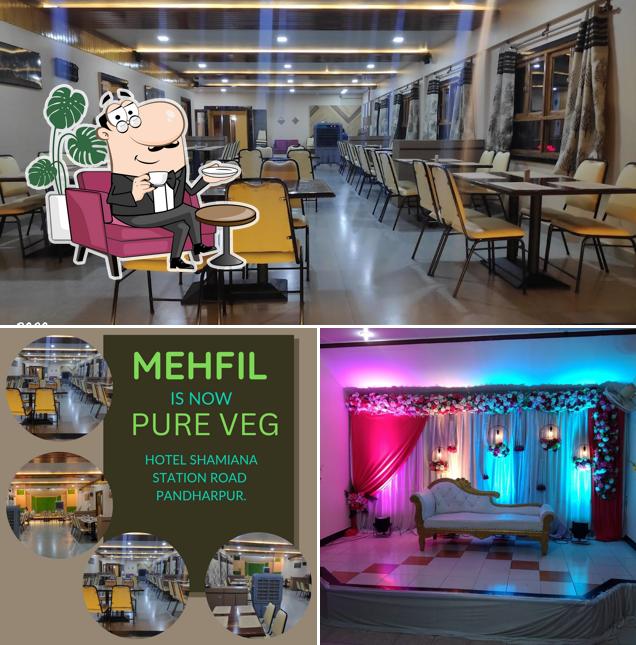 Check out how MEHFIL RESTAURANT looks inside