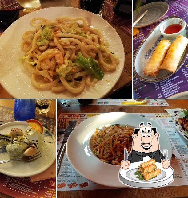 Involtini primavera al Megu