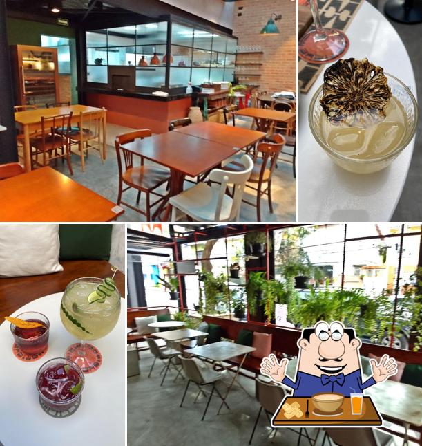 Platos en Motique Restaurante em Pinheiros