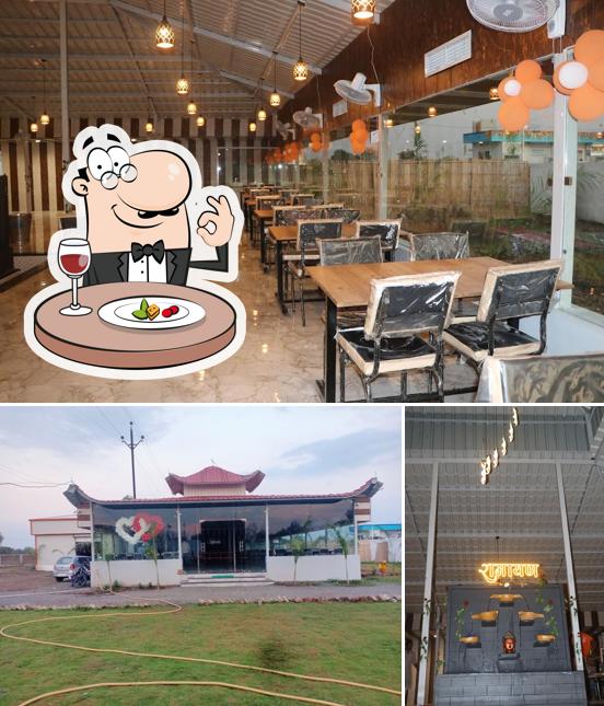 Among various things one can find food and interior at Ramayan Resort