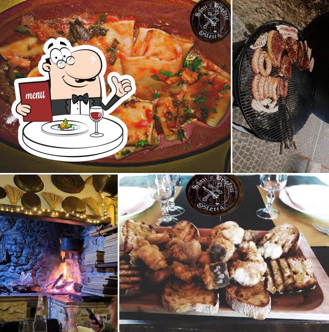 Platti al Santi e Briganti Osteria