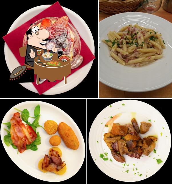 Platti al Trattoria La Nuova Rustica