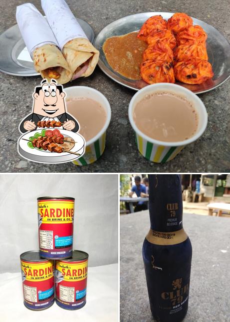 The restaurant's food and beer