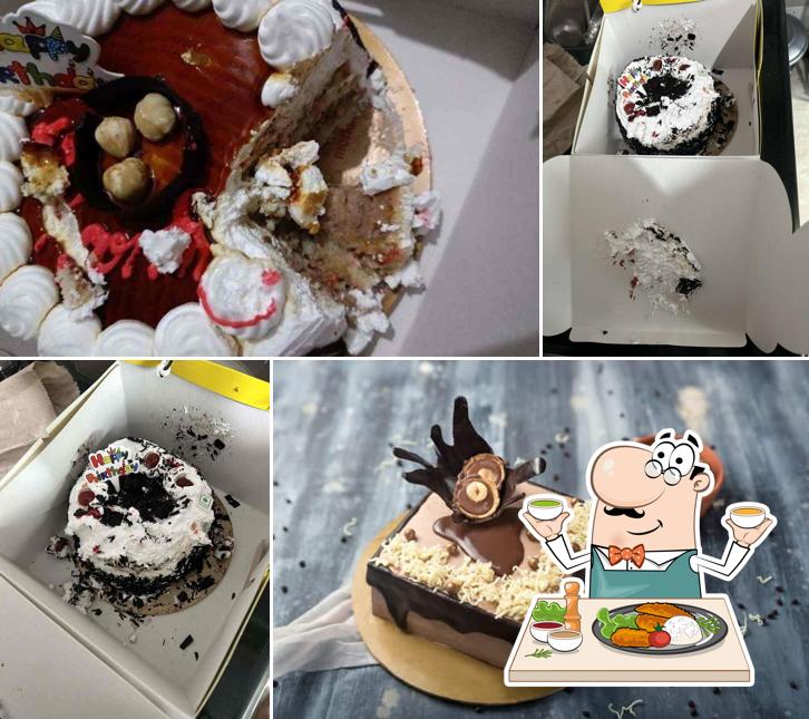 Food at Monginis Cake Shop