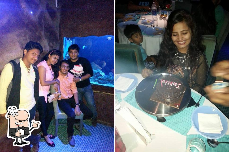 Here's an image of Blue Underwater Theme Resto Lounge