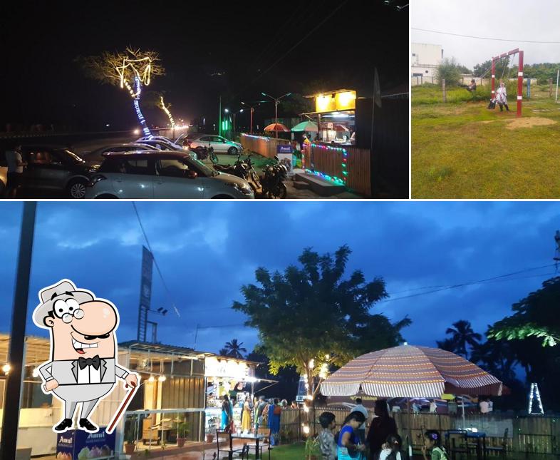 The exterior of Container Cafe Garden Restaturent (C C Garden Restaturent)