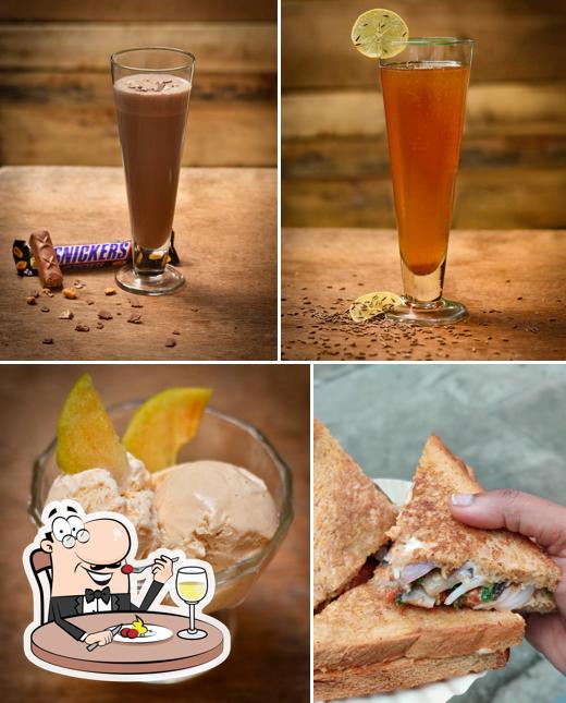 Chocolate mousse at SANDWICH GURU