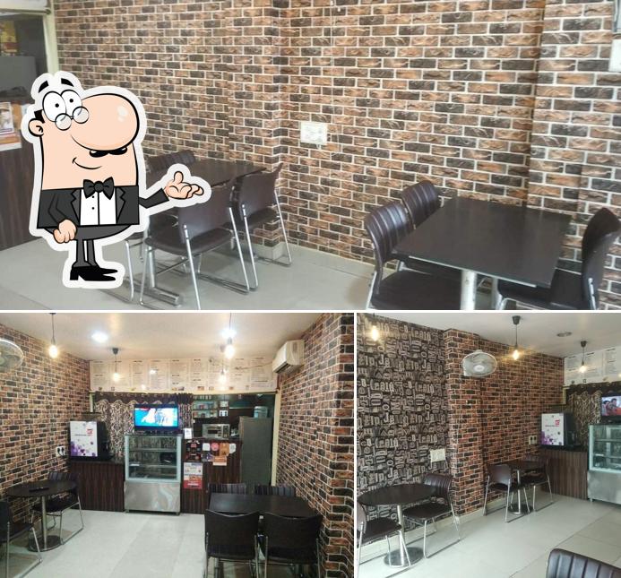 The interior of The Cafe Continental