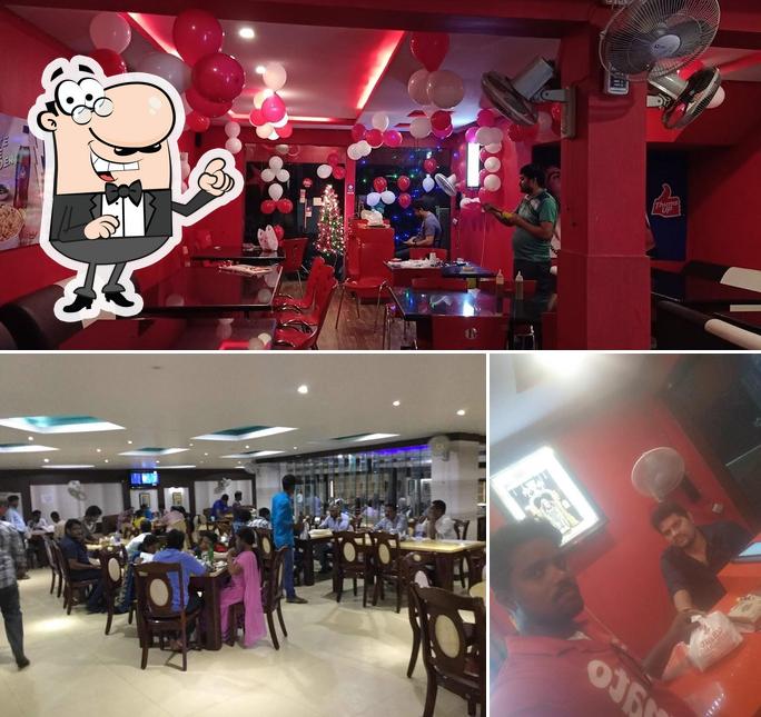 The interior of V Grand Restaurant