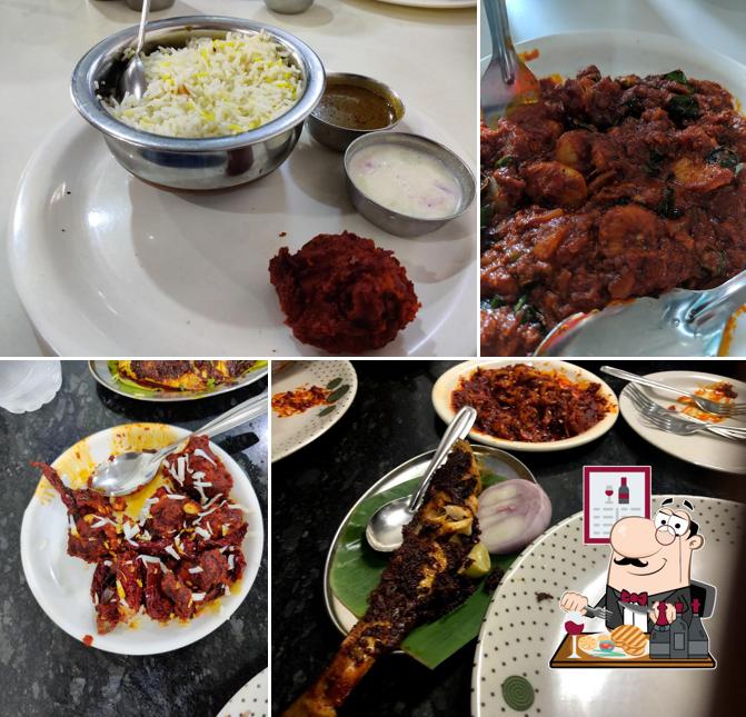 Meat dishes are available at Hotel Thammana