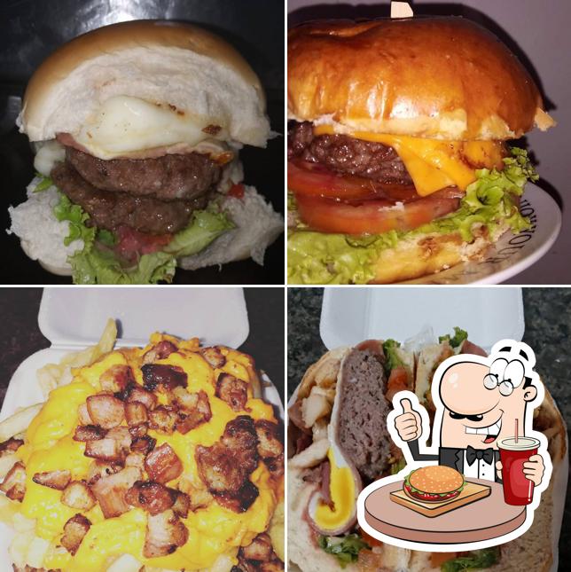 Hambúrguer em Manain lanches