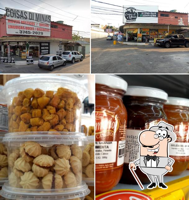 Fazenda Coisas di Minas - Pão com linguiça - Queijos - Doce de leite - Goiabada - Geleia - Pimenta