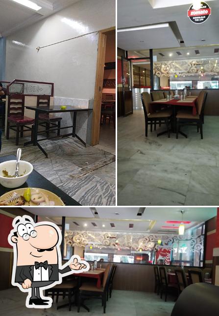 The interior of Kairali Hotel Vegetarian & Non Vegetraian