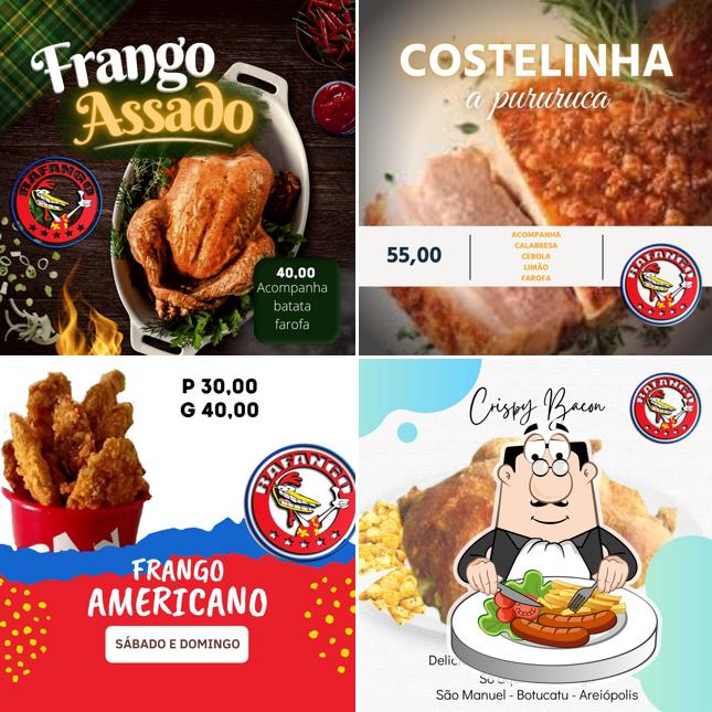 Comida em Rafango - Frango Assado - Rotisserie - Botucatu