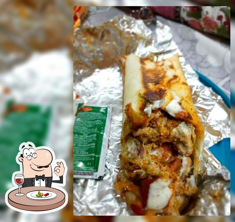 Food at Sha Sha Shandaar Shawarma