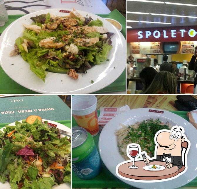 Platos en Spoleto Shopping D&D