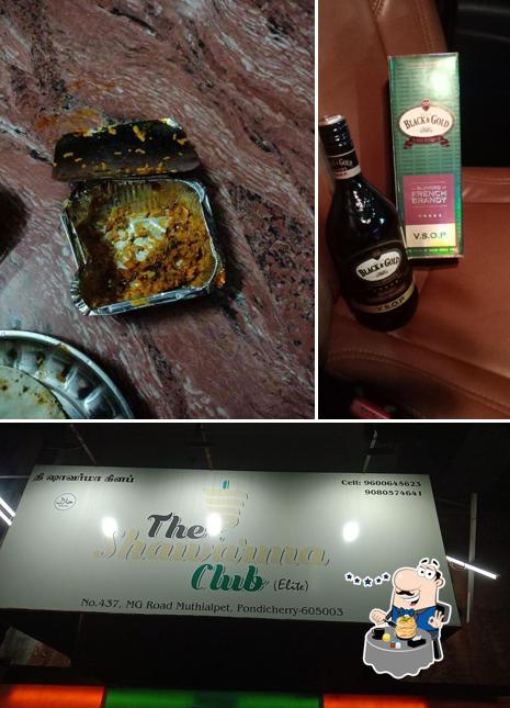 Among various things one can find food and exterior at The Shawarma Club